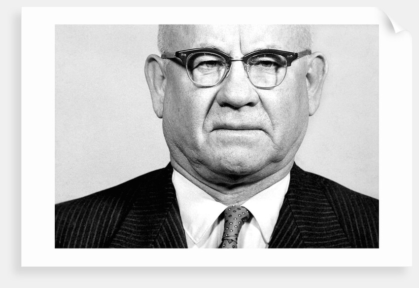 Sixty year old man portrait, ca. 1960 by Anonymous