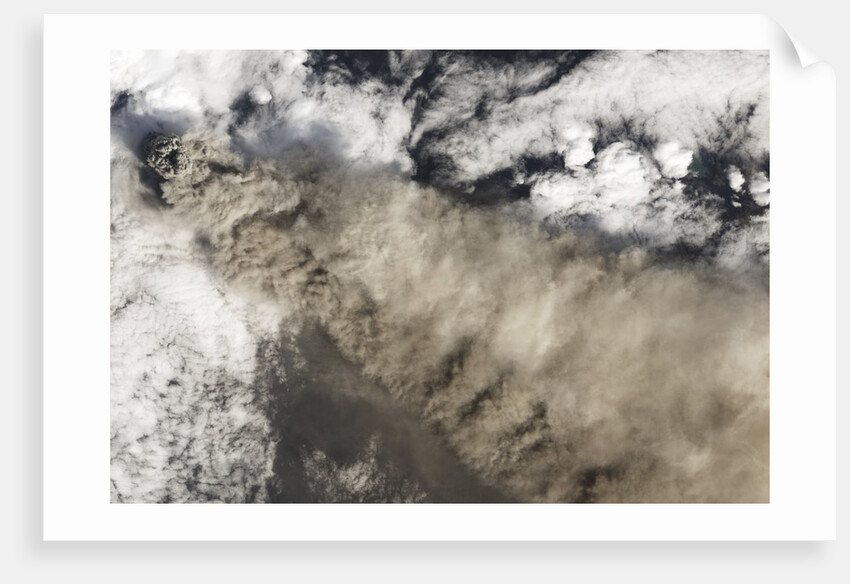 Ash Cloud from the Eyjafjallajökull Volcanic Eruption by Anonymous