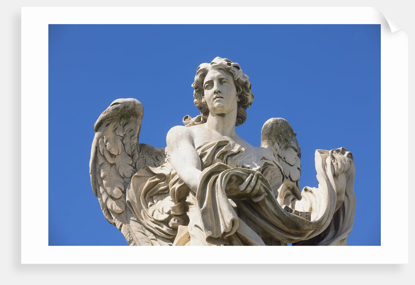 Angel statue on Sant'Angelo Bridge by Anonymous