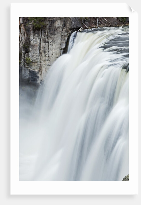 Upper Mesa Falls, Targhee National Forest by Anonymous