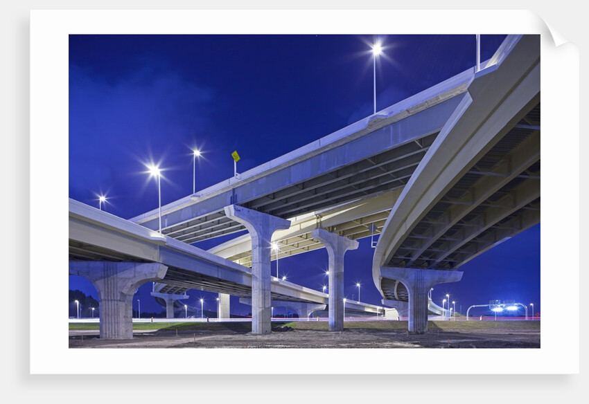 Highway Overpasses, Tampa, Florida by Anonymous