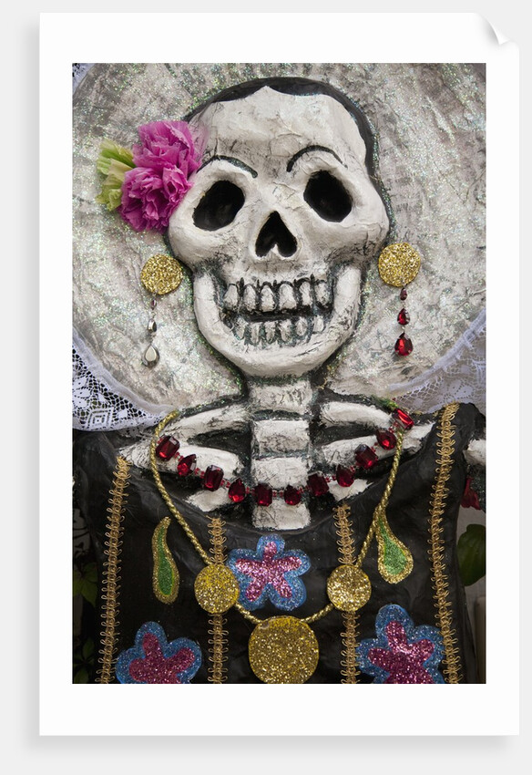 Day of the Dead skeleton art, Oaxaca, Mexico by Anonymous
