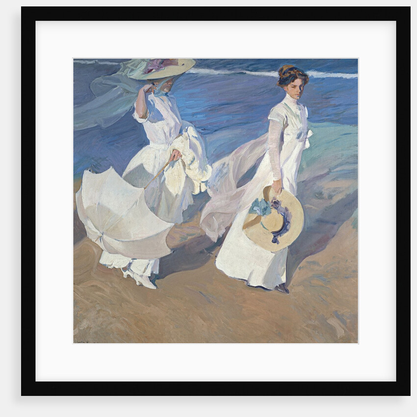 Seaside Stroll by Joaquin Sorolla y Bastida