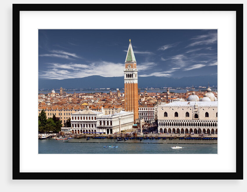 Doge's Palace and St. Mark's Campanile by Anonymous