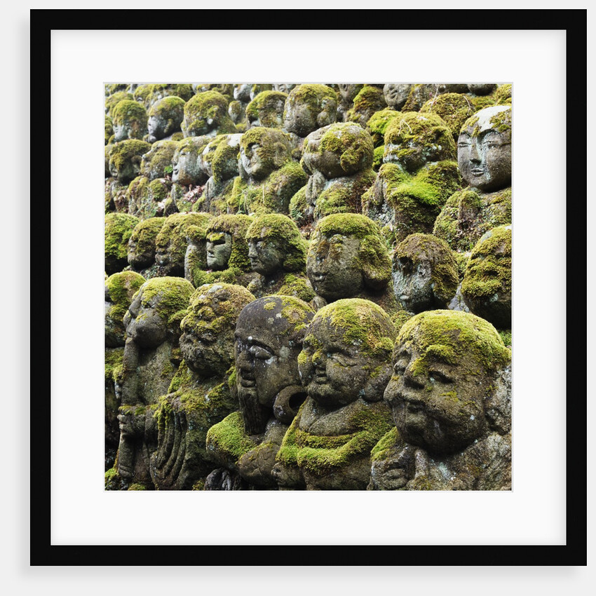 Jizo Figures at Shrine in Kyoto by Anonymous