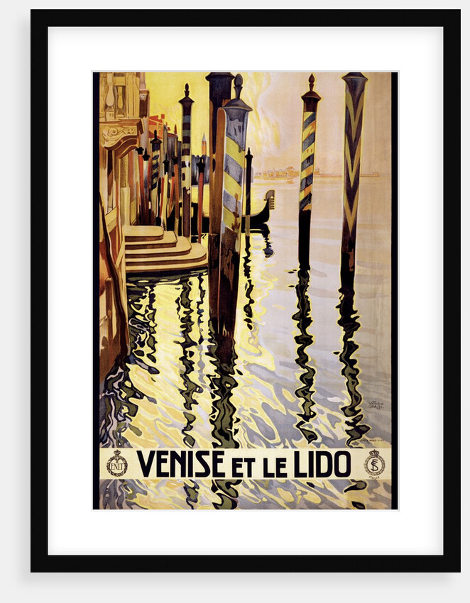 Venise et le Lido poster by Anonymous