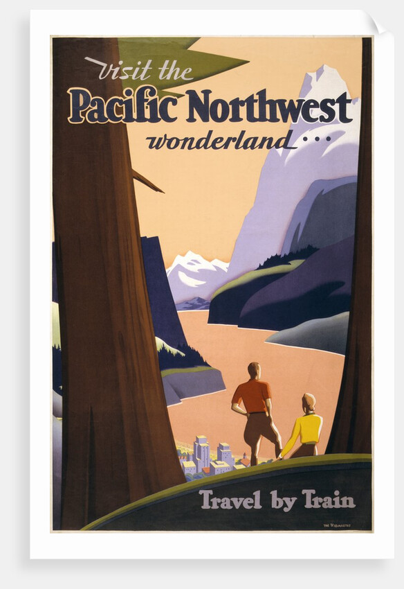 Pacific Northwest poster by Anonymous