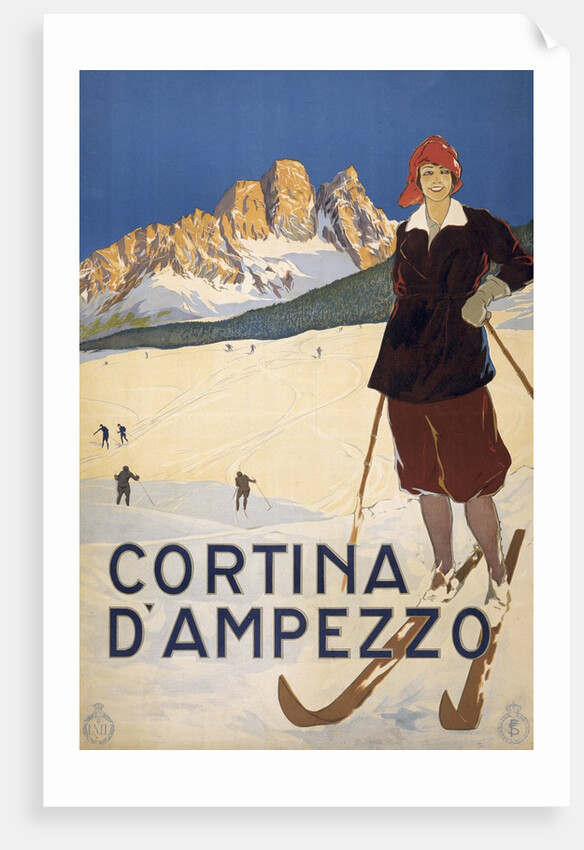 Cortina d'Ampezzo poster by Anonymous
