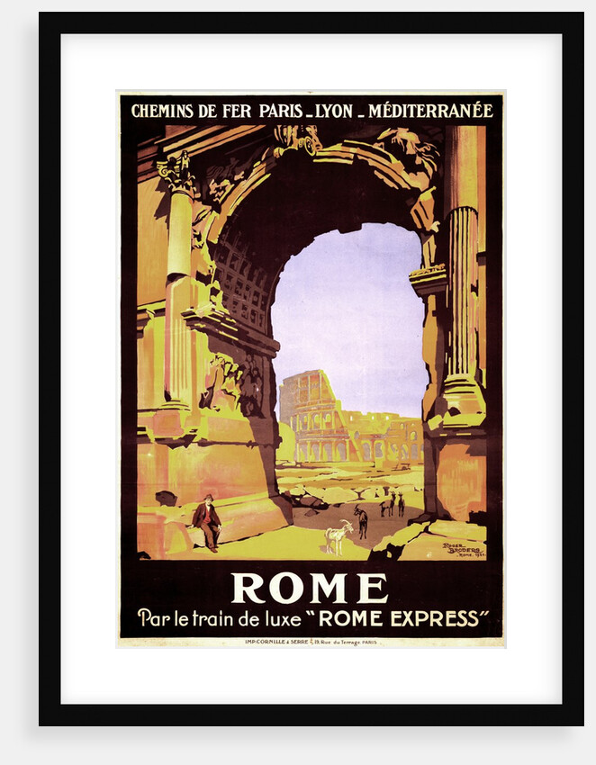 Rome poster by Anonymous