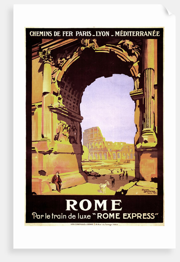 Rome poster by Anonymous