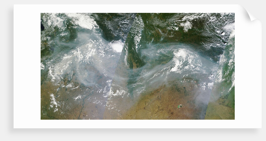 Smoke From Russian Wildfires by Anonymous