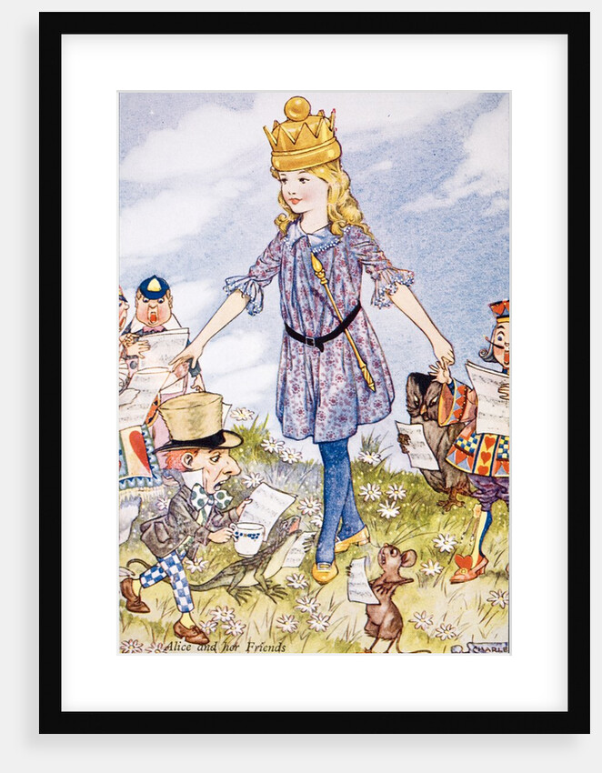 Alice and Her Friends by Charles Folkard