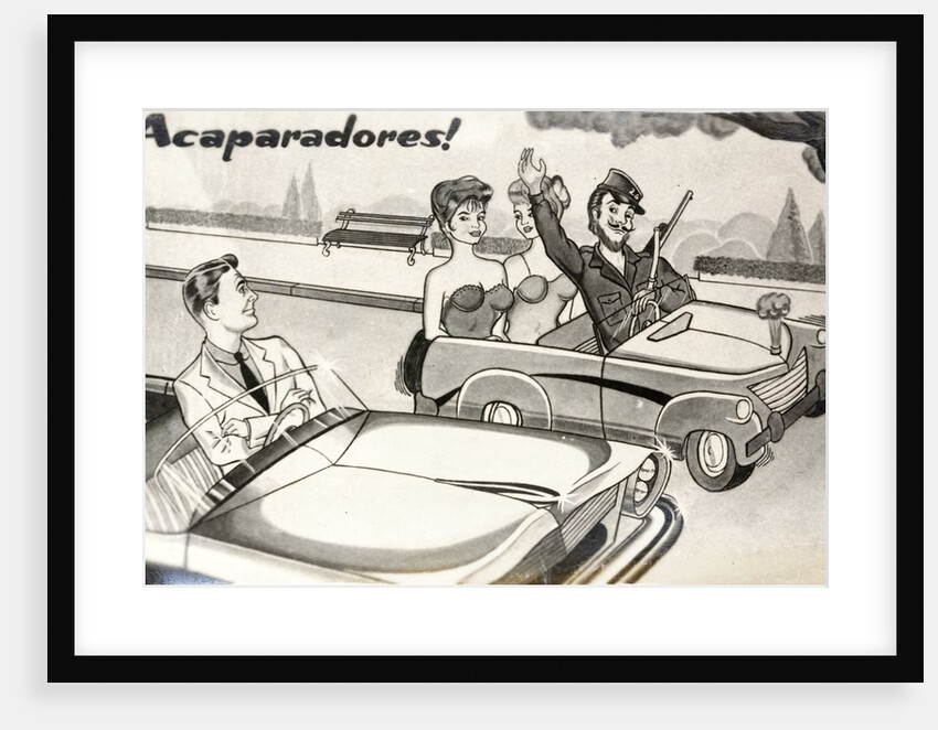 Acaparadores! postcard by Anonymous