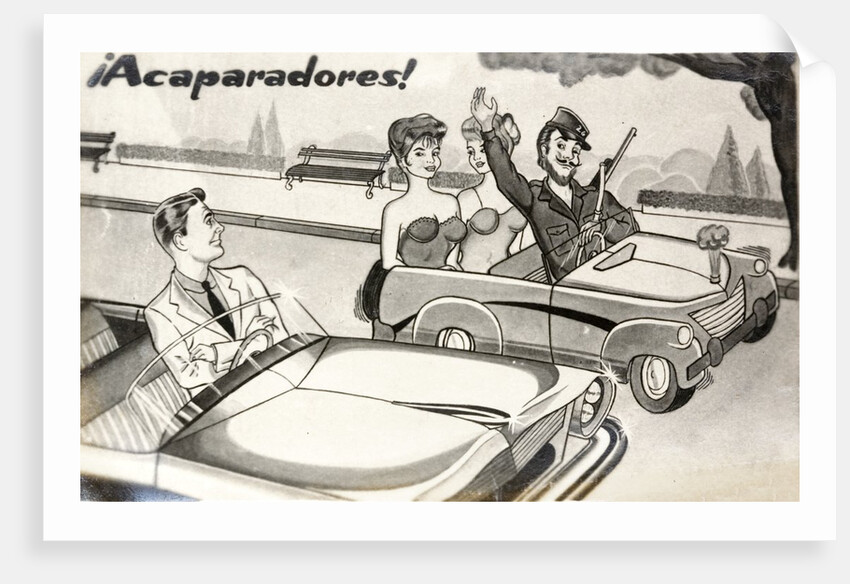 Acaparadores! postcard by Anonymous