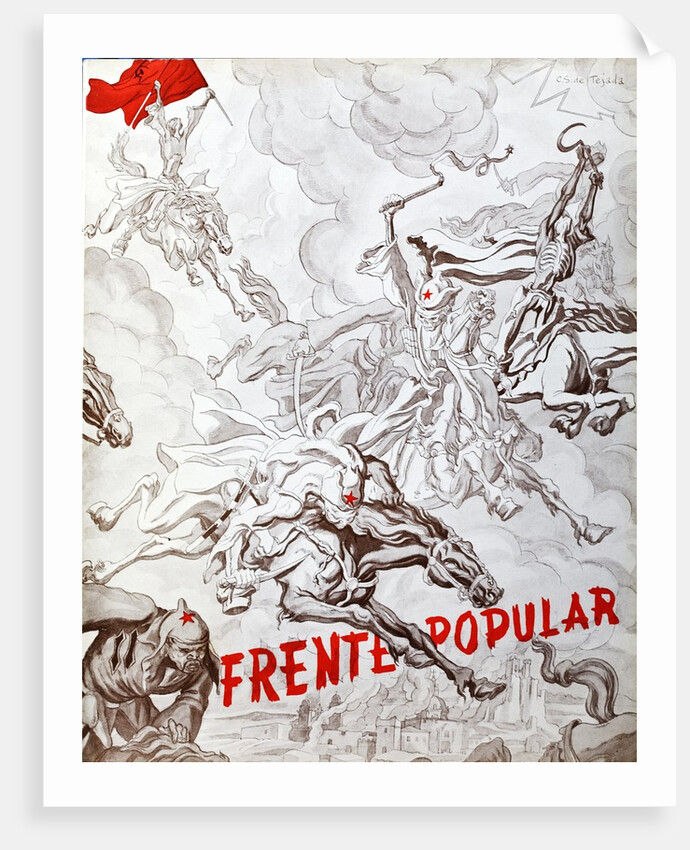 Popular Front propaganda by Anonymous