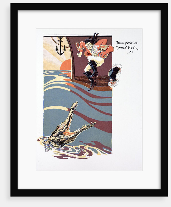 The death of Captain Hook by Anonymous