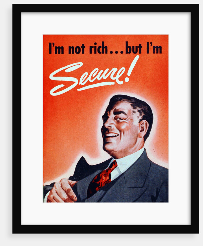 Financially secure man by Anonymous