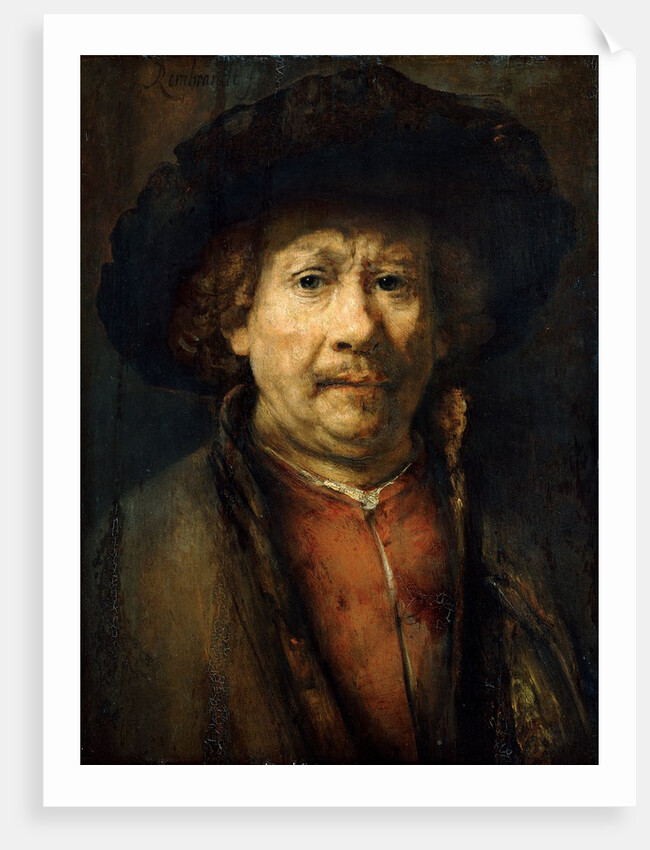 Self-Portrait by Rembrandt Harmensz van Rijn