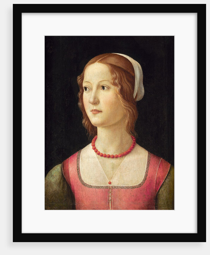 Portrait of a Young Woman by Domenico Ghirlandaio