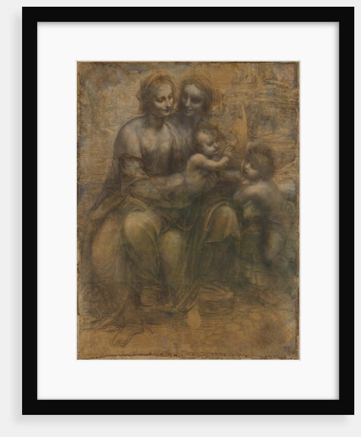 The Virgin and Child with Saint Anne and Saint John the Baptist by Leonardo da Vinci