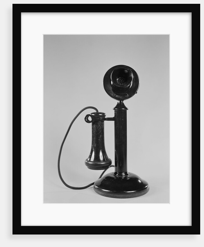 Candlestick telephone by Anonymous