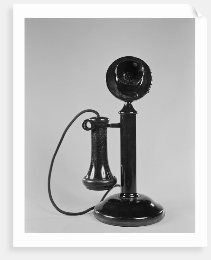 Candlestick telephone by Anonymous