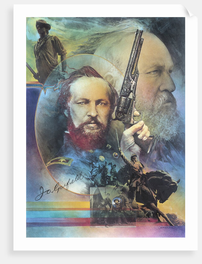 President James Garfield by Anonymous