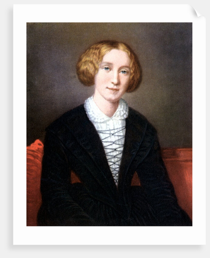 George Eliot as a young woman by Anonymous