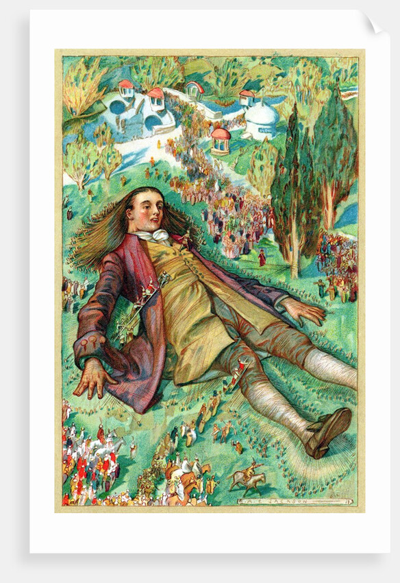 Gulliver in Lilliput by Anonymous
