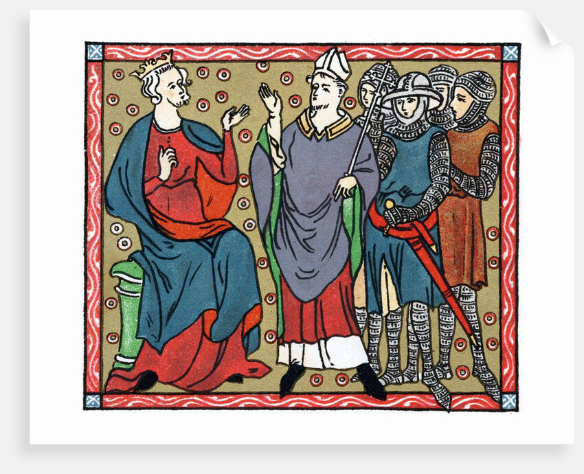 Henry II and Thomas a Becket by Anonymous
