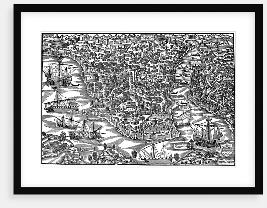 Constantinople, mid 16th century by Anonymous