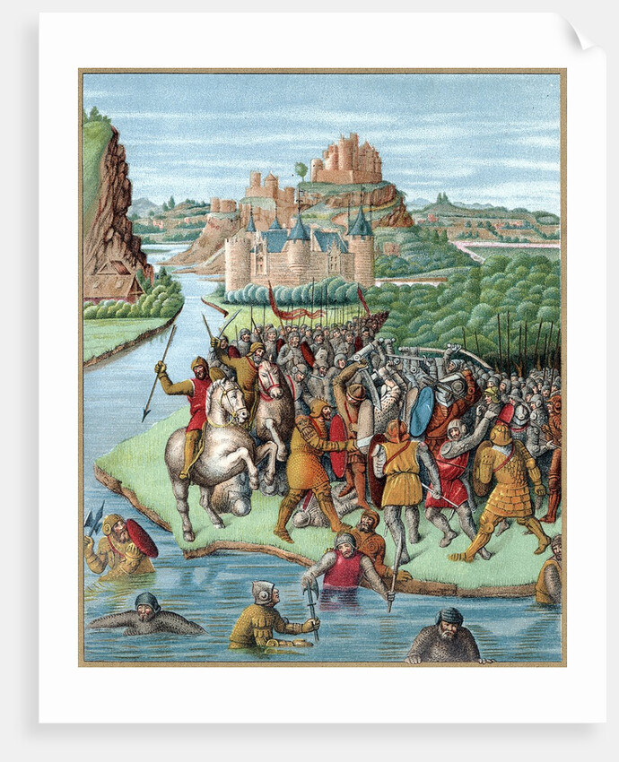 Battle between Bacchides and Jonathan during Maccabean revolt by Anonymous