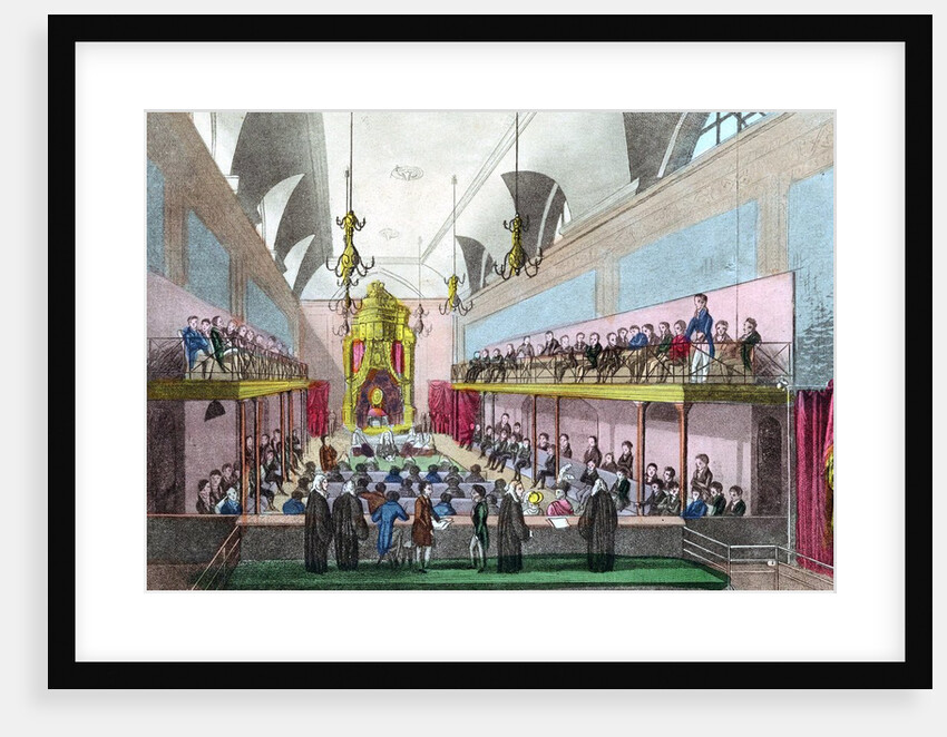 Trial of Queen Caroline in the House of Lords, London, 1820 by Anonymous
