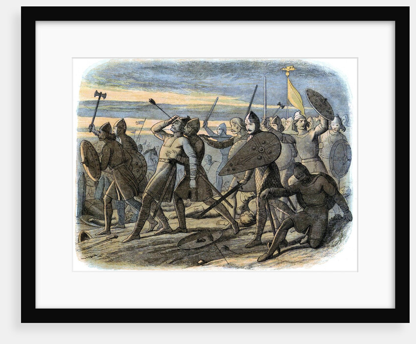 Death of King Harold at the Battle of Hastings by Anonymous