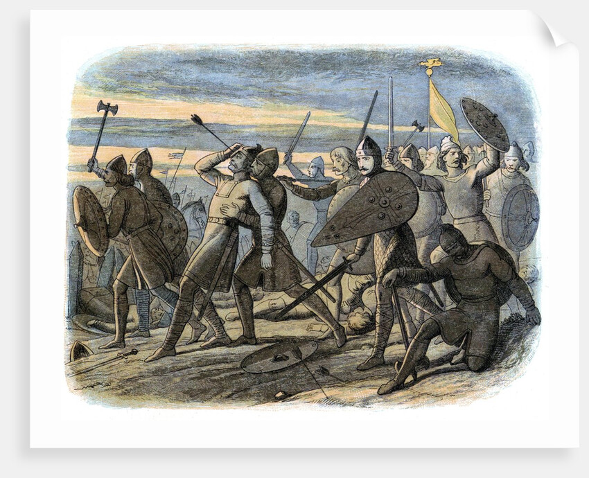 Death of King Harold at the Battle of Hastings by Anonymous