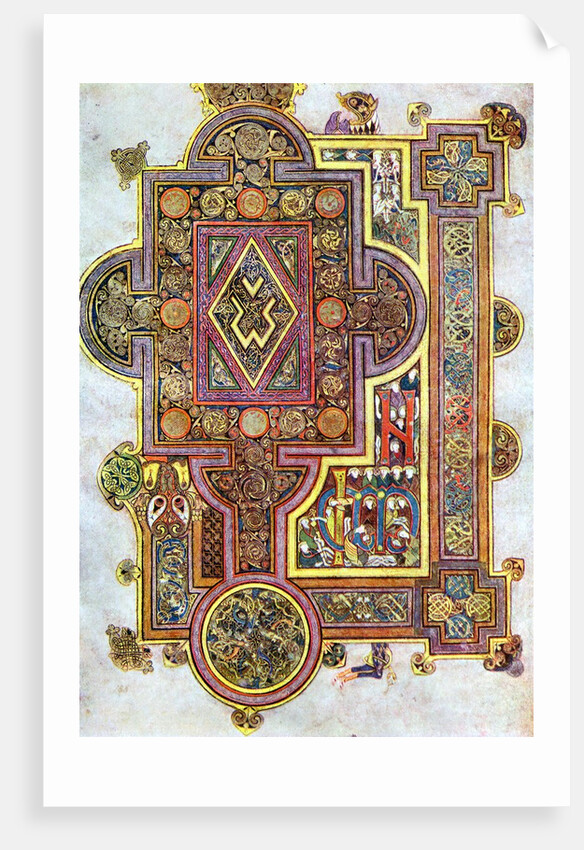 Quoniam from the Book of Kells by Anonymous