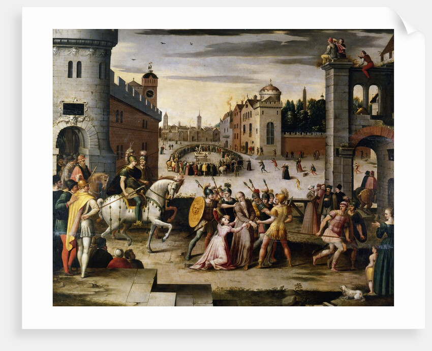 Arrest and Execution of Thomas More Chancellor to Henry VIII of England by Antoine Caron