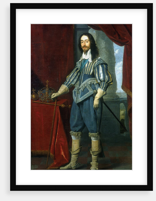 Charles I, King of Great Britain and Ireland by Daniel Mytens the Elder