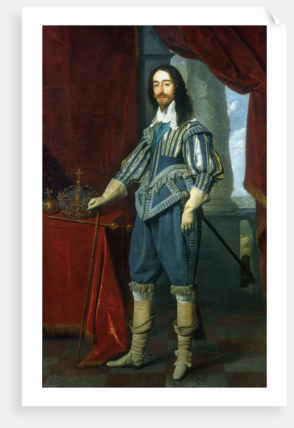 Charles I, King of Great Britain and Ireland by Daniel Mytens the Elder
