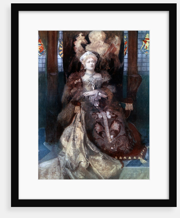 Ellen Terry in "Henry VIII" by Anonymous