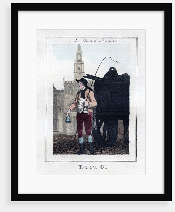 Dustman on New Church Strand by Anonymous