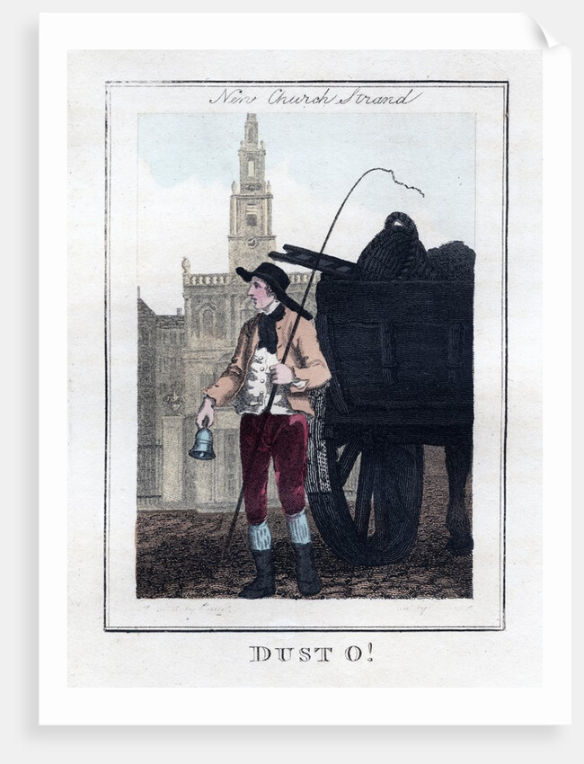 Dustman on New Church Strand by Anonymous