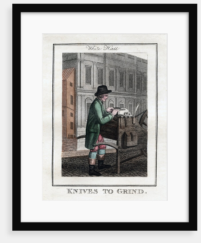 Knife grinder in White Hall by Anonymous