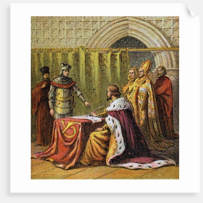 Richard II abdicating by Anonymous