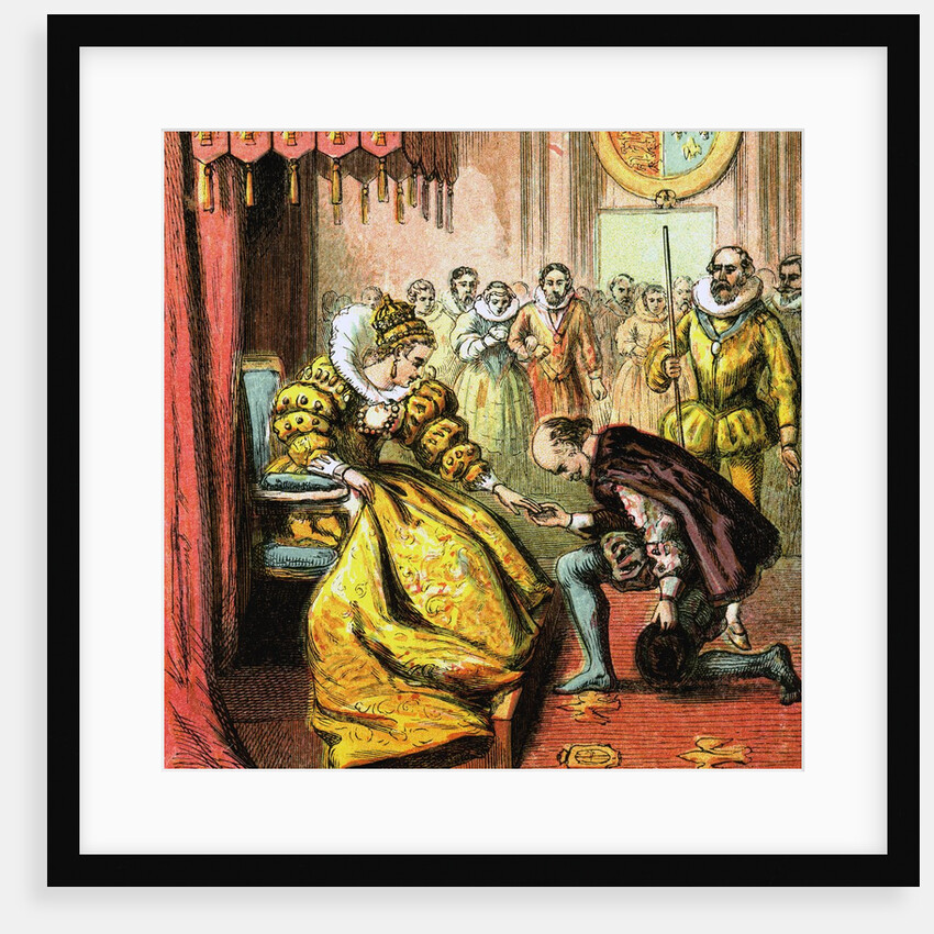 Queen Elizabeth and Shakespeare by Anonymous