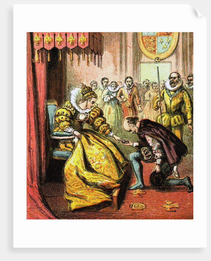 Queen Elizabeth and Shakespeare by Anonymous