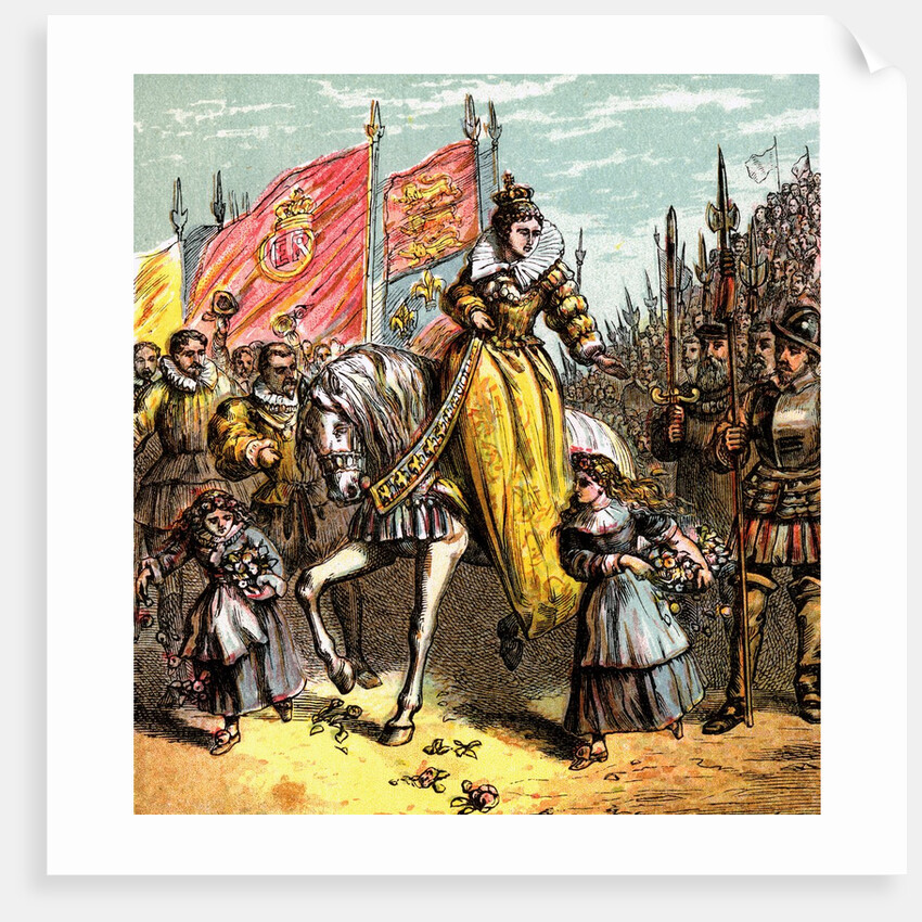 Queen Elizabeth's accession by Anonymous