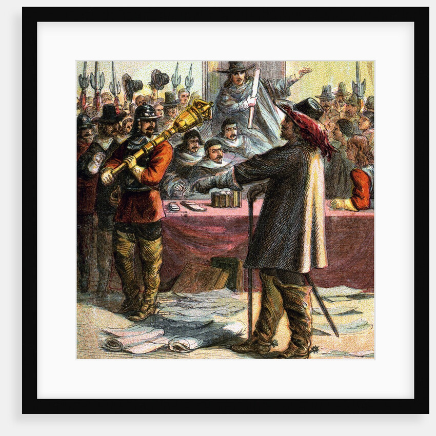 Cromwell turning out Parliament by Anonymous