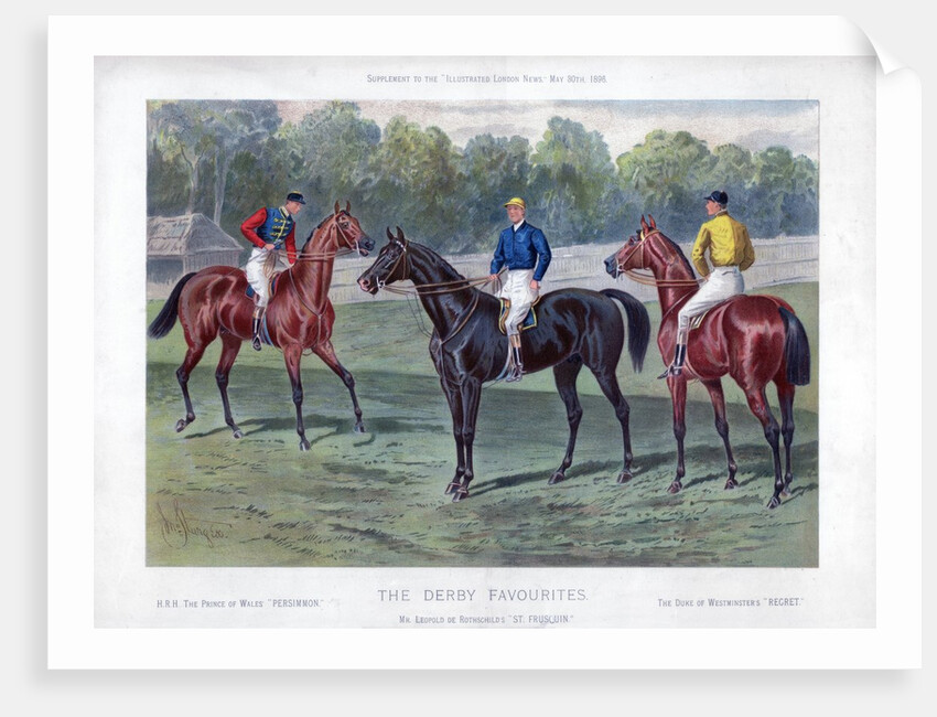 The Derby Favourites by Anonymous