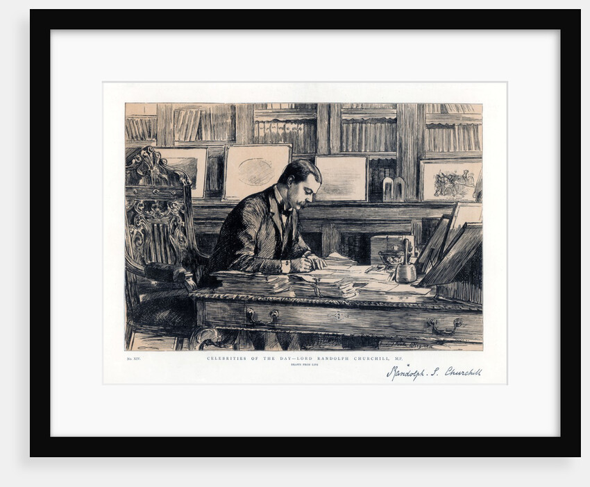 Lord Randolph Churchill by Anonymous